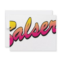 Salsera Custom Invitation