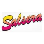 Salsera Customized Photo Card