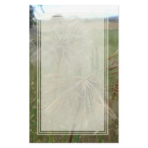 Salsify Seeds in Field Blank Stationery