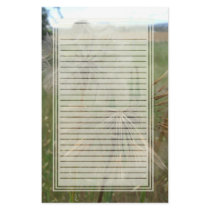 Salsify Seeds in Field Lined Stationery