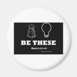 Salt and Light Fridge Magnet