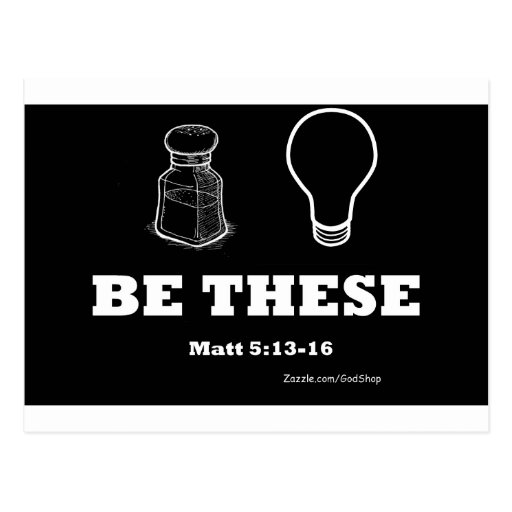 Salt and Light Post Card