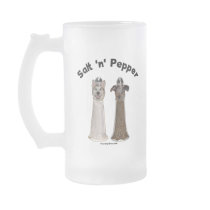 Salt and Pepper Shakers Dogs Coffee Mugs