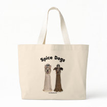 Salt and Pepper Spice Dogs Canvas Bag