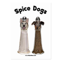 Salt and Pepper Spice Dogs Business Cards
