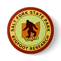 Salt Fork State Park Bigfoot Research Pinback Buttons