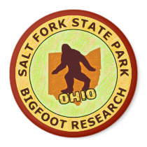 Salt Fork State Park Bigfoot Research Refrigerator Magnet