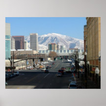 Salt Lake City and the Wasatch Front Print