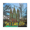Salt Lake City Magnet by RickDouglas Salt Lake City Magnet