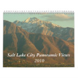Salt Lake City Panoramic Calendar 2010