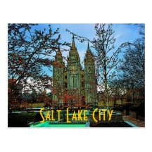 Salt Lake City Postcard
