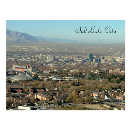 Salt Lake City Postcard Zazzle