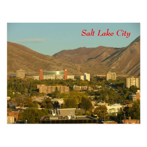 Salt Lake City Postcard Zazzle