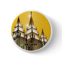 Salt Lake City, Utah buttons by Travel_Is_Awesome Salt Lake City, Utah buttons