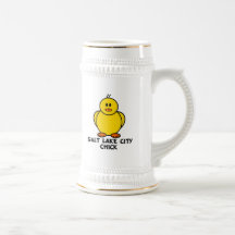 Salt Lake City Utah Chick Mug