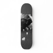 Salt Pepper Macro Image In Studio Custom Skateboard