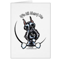 Salt Pepper Schnauzer IAAM Card