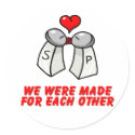 Salt & Pepper stickers by DrDorian Salt & Pepper stickers