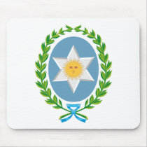 Salta Coat of Arms Mousepad by FlagTshirts Salta Coat of Arms Mousepad