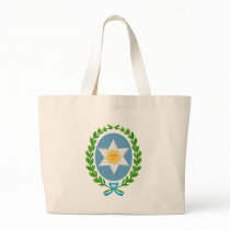 Salta Coat of Arms Tote Bag by FlagTshirts Salta Coat of Arms Tote Bag