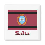 Salta flag with name magnet