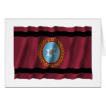 Salta waving flag greeting cards