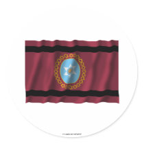 Salta waving flag stickers