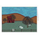 Saltbox House Card