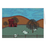 Saltbox House Card