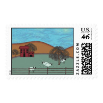 Saltbox House Farm Stamp by creationsbydenise Saltbox House Farm Stamp