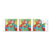 Saltine "Life Is Good" Sticker bumper stickers