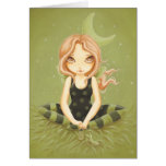 Salting slugs - fairy slug card