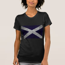 Saltire Grunge Tshirts