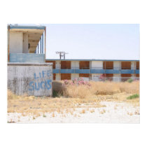 Salton Sea Abandoned Hotel posters by vacaxx Salton Sea Abandoned Hotel posters