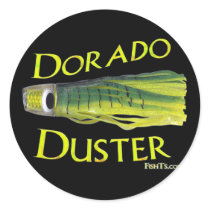 saltwater big gamefish bait for dorado and marlin stickers