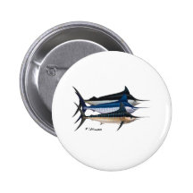 Saltwater Collection by FishTs.com Pinback Buttons
