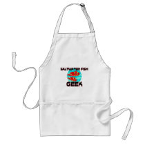 Saltwater Fish Geek aprons by AnimalShirts Saltwater Fish Geek aprons