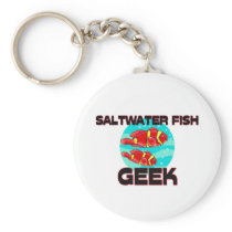 Saltwater Fish Geek Key Chains