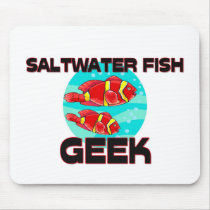 Saltwater Fish Geek Mouse Pad