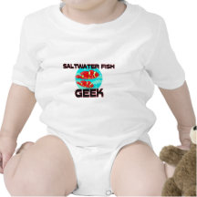 Saltwater Fish Geek Shirts