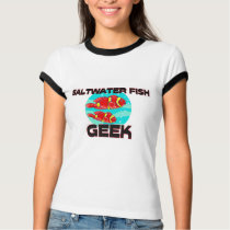 Saltwater Fish Geek t-shirts by AnimalShirts Saltwater Fish Geek t-shirts