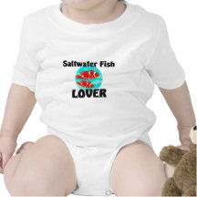 Saltwater Fish Lover Baby Creeper