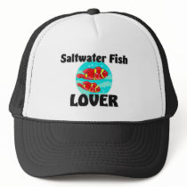 Saltwater Fish Lover hats by AnimalShirts Saltwater Fish Lover hats