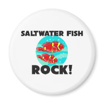 Saltwater Fish Rock magnets