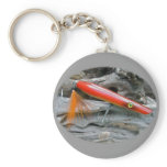 Saltwater Lure Popper Firebird Coordinating Items Key Chain