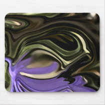 abstract, linear, design, art, pattern, gift, gifts, purple, lavendar, green, mousepad, Mouse pad with custom graphic design
