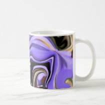abstact, linear, design, pattern, art, gift, gifts, purple, lavendar, green, mug, mugs, Mug with custom graphic design