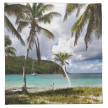 Saltwhistle Bay Mayreau, Grenadines Cloth Napkin