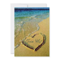 Salty Heart Wedding Invitations