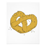 salty hot soft pretzel invites
